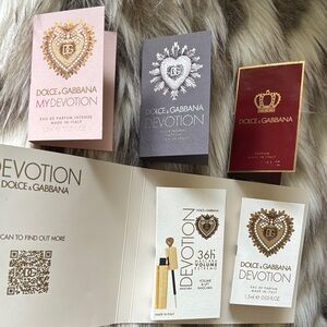Dolce & Gabbana Fragrance Collection with bonus mascara